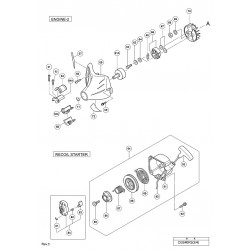 Hitachi Spare Parts for Brush Cutter CG24EKS