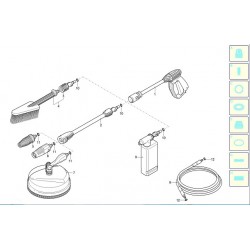 Black&Decker Spare Parts for Pressure Washer BXPW 1300 PE