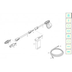 Black&Decker Spare Parts for Pressure Washer BXPW 1400 E