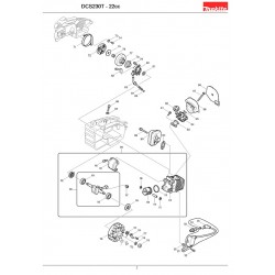 Makita Spare Parts for Chainsaw DCS230T