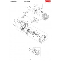 Makita Spare Parts for Chainsaw EA3500S35B