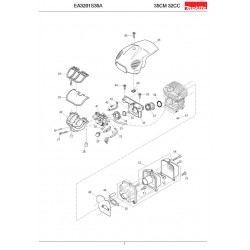Ricambi Makita per Motosega EA3201S35A