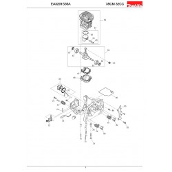 Makita Spare Parts for Chainsaw EA3201S35A