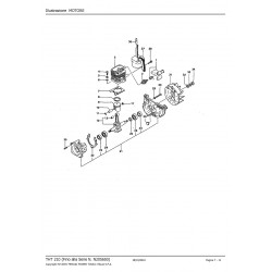 Tanaka Spare Parts for Hedgecutter THT 210