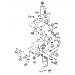 Tanaka Spare Parts for Chainsaw ECV-3801
