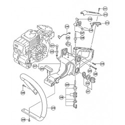 Tanaka Spare Parts for Chainsaw ECV-3801