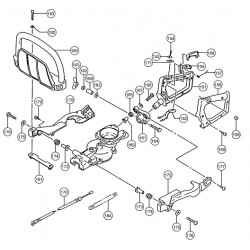 Tanaka Spare Parts for Hedge Trimmer HTD2530PF
