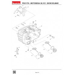 Dolmar Spare Parts for Chainsaw PS311TH