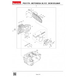 Dolmar Spare Parts for Chainsaw PS311TH