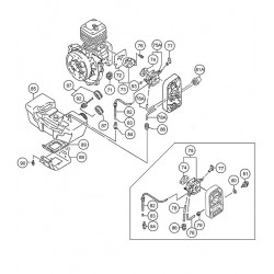 Tanaka Spare Parts for Brush Cutter TBC-600