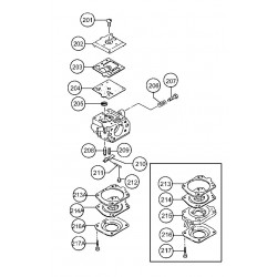 Ricambi Tanaka per Decespugliatore TBC-600
