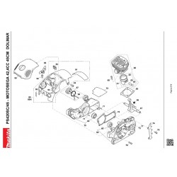 Dolmar Spare Parts for Chainsaw PS420SC/45