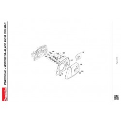 Dolmar Spare Parts for Chainsaw PS420SC/45