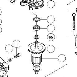 Rondella Parapolvere per Martelli Demolitori Hitachi H45MR