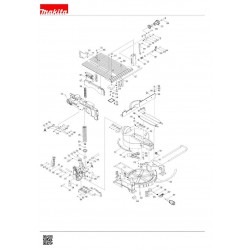 Makita Spare Parts for Bench Saw LH1201FL