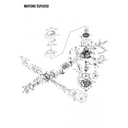 Ricambi Papillon per Motozappa GREEN ZAP - GREENZAP 60