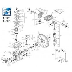 FIAC Spare Parts for Air Compressors Pump Units AB 901-981
