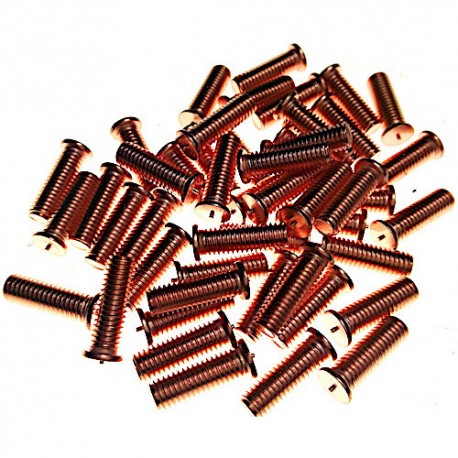 Kit 100 Perni Filettati Fe-Cu M5X16 per Spotter Telwin