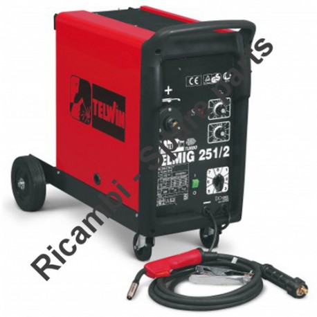 Ricambi Telwin per Saldatrici Telmig 251/2 Turbo