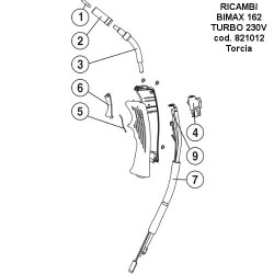 Ricambi Telwin per Saldatrici Bimax 162 Turbo