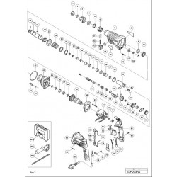 Hitachi Spare Parts for Electric Rotary Hammer DH24PG