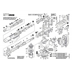 Bosch Spare Parts for Rotary Hammer SDS-Max GBH 7-46 DE
