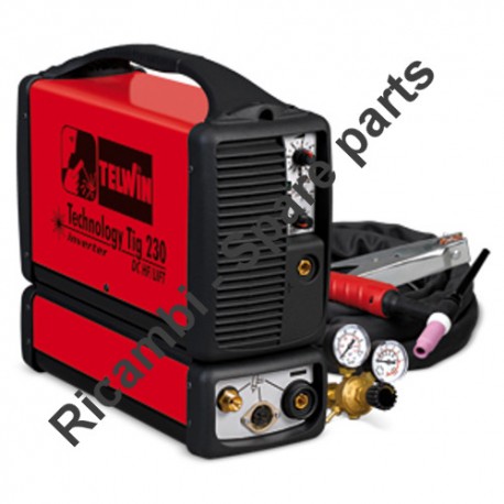 Telwin Spare Parts for Inverter Welding TECHNOLOGY TIG 230 DC-HF/LIFT