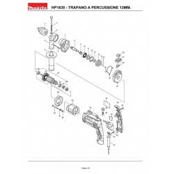 Makita Spare Parts for Percussion Drill HP1630