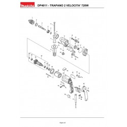 Ricambi Makita per Trapano Avvitatori DP4011