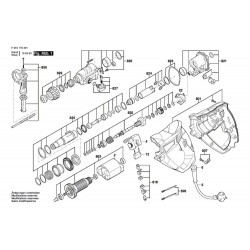 Skil Spare Parts for Rotary Hammer 1764