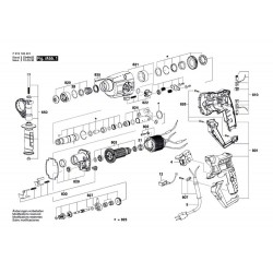 Skil Spare Parts for Rotary Hammer 1743