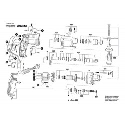 Skil Spare Parts for Rotary Hammer 1734