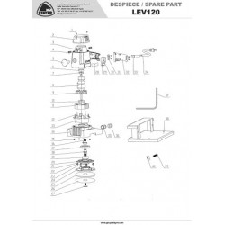 Ricambi Stayer per Levigatrice Orbitale LEV120