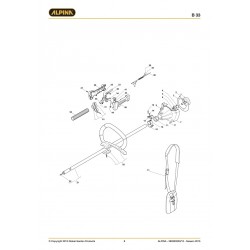 Alpina Spare Parts for Brushcutter B33