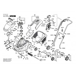 Bosch Spare Parts for Lawnower Rotak 40