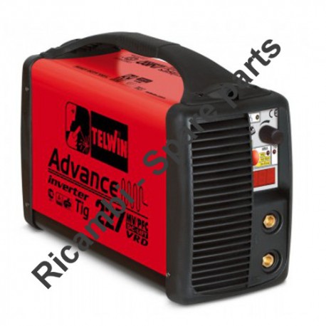 Ricambi Telwin per Saldatrice Inverter Tig Advance 227MV/PFC