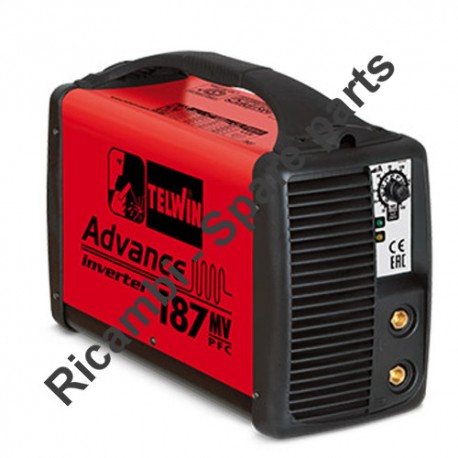 Ricambi Telwin per Saldatrice Inverter Tig Advance 187 MV/PFC