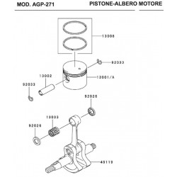Ama Spare Parts for Brushcutter AGP 271