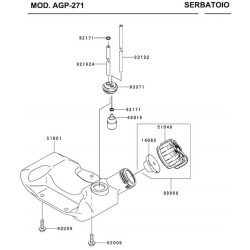 Ama Spare Parts for Brushcutter AGP 271