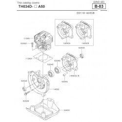 Ama Spare Parts for Brushcutter AGP 340
