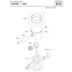 Ama Spare Parts for Brushcutter AGP 340