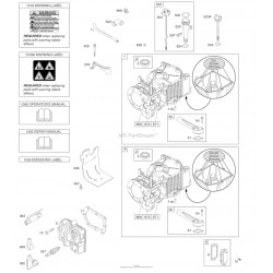 Briggs & Stratton Spare Parts for Engine Series 450