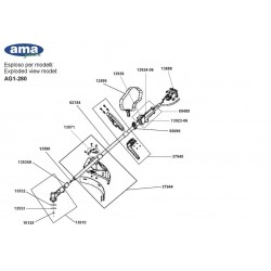 Ama Spare Parts for Brushcutter AG1 280