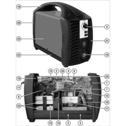 Telwin Spare Parts for Welding Inverter Tecnica 171/S