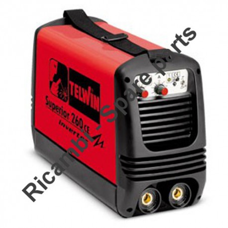 Ricambi Telwin per Saldatrice Inverter Superior 260 CE 400