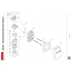 Makita Spare Parts for Brush Cutter RBC201