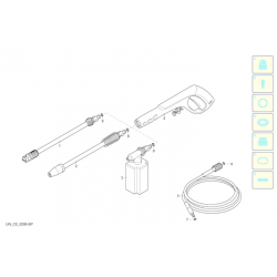 Ricambi Black&Decker per Idropulitrice PW 1700 SPL