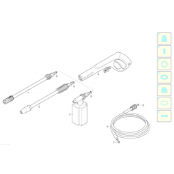 Ricambi Black&Decker per Idropulitrice PW 1700 SPL