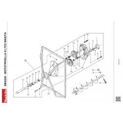 Ricambi Makita per Motorivella BBA520