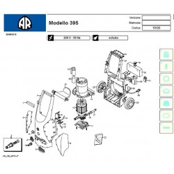 Annovi & Reverberi Parts for Pressure Washer AR395